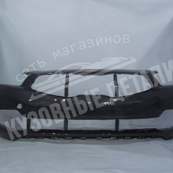 Бампер передний Kia Ceed JD (12-15) E5B Dark Gun Metall серый металлик