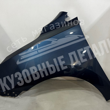 Крыло Hyundai IX35 ПРАВОЕ B6 Oil Blue Синий