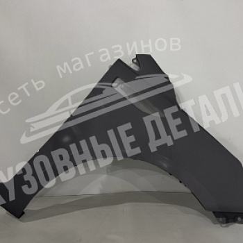 Крыло Kia Rio ПРАВОЕ SAE Carbon Grey Серый металлик