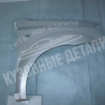 Крыло ПРАВОЕ Chevrolet Aveo T250 GAN Switchblade Silver Серебристый металлик