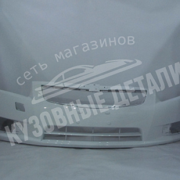 Бампер передний Chevrolet Сruze (09) GAZ Olympic White Белый