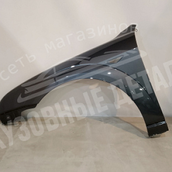 Крыло ЛЕВОЕ Ford Mondeo (00-07) 2MWE (2MW, 2MWEWWA) Серый металлик, Magnum Grey