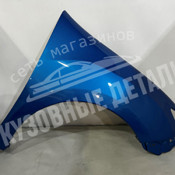 Крыло Renault Logan (2014) ПРАВОЕ без отв под повт RPL Azur Blue