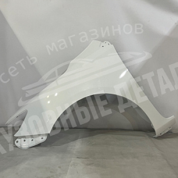 Крыло ЛЕВОЕ Toyota Corolla E150 рест. 040 Pure White Белый
