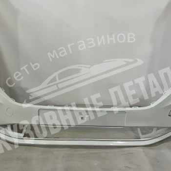 Бампер передний Volkswagen Polo (2020) 0Q Белый