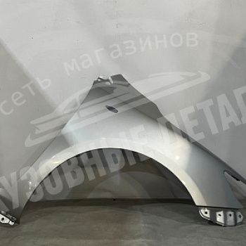 Крыло ПРАВОЕ Toyota Corolla E150 1F7 Silver Metallic Светло-серебристый металлик
